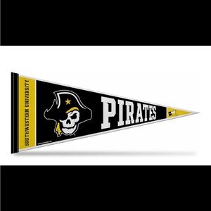 Rico Industries NCAA Southwestern University Pirates Felt Wall Pennant